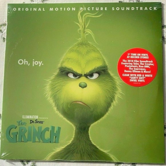 The Grinch Soundtrack LP ~ Ltd Ed Colored Vinyl ~ New/Sealed! - Picture 2 of 2